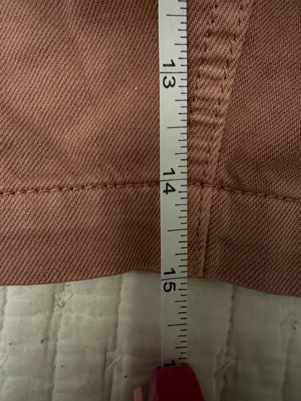 American Eagle Outfitters Dusty Rose Button-Front Crop Top - Picture 11 of 11